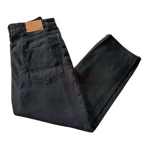 Studio Simplement Black Jeans Korean Designer